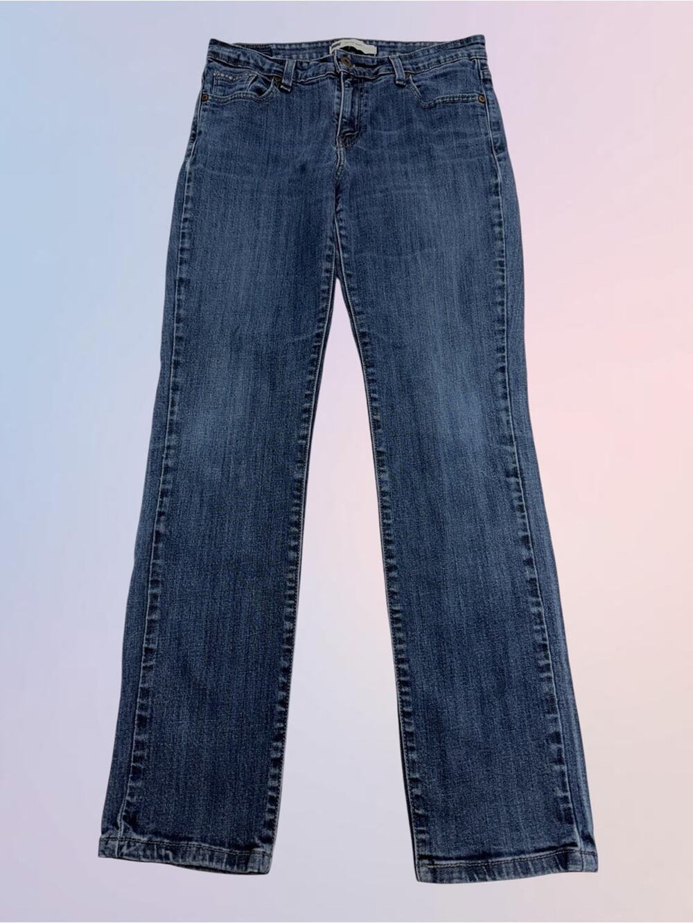 LEVI’s Women’s 10 MID RISE SKINNY Blue Jeans